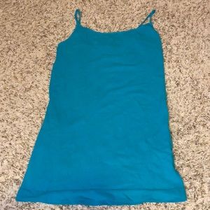 A Nikibiki green-ish blue tanktop